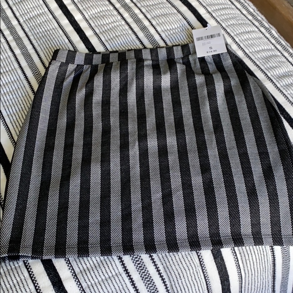 NWT striped skirt